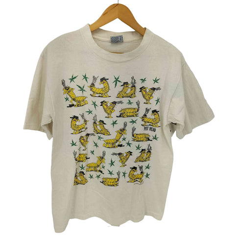 90S POT HEAD アダルト ファニー ヴィンテージ Tシャツ メンズ import:L