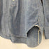 エフオービーファクトリー FOB FACTORY BAND COLLAR SHIRT シャンブレー バンド カラー シャツ メンズ JPN:L