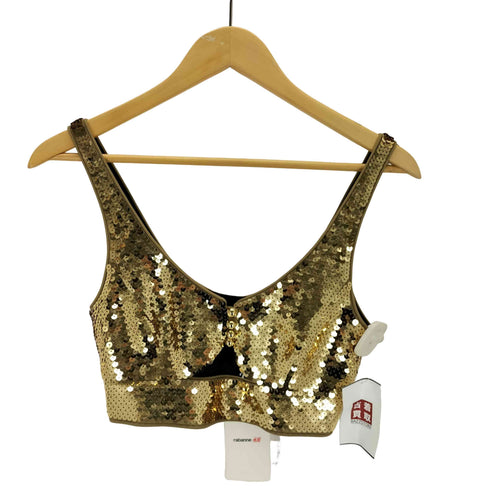 エイチアンドエム H&M rabanne スパンコールビスチェ レディース import:S