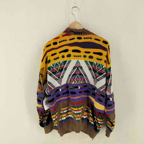 クージー COOGI オーストラリア製 3Dニット カーディガン メンズ import:M