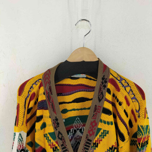 クージー COOGI オーストラリア製 3Dニット カーディガン メンズ import:M