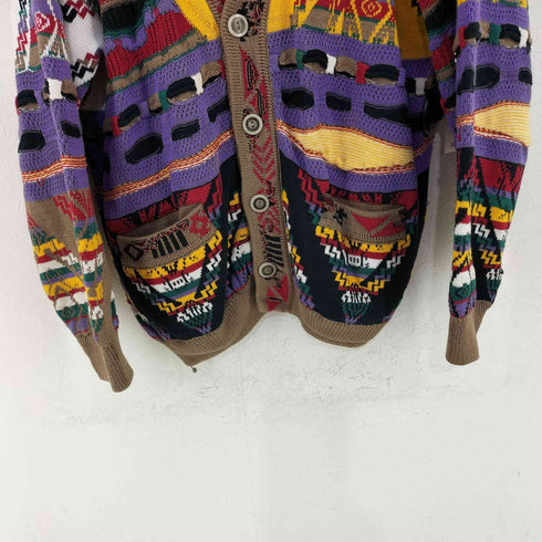 クージー COOGI オーストラリア製 3Dニット カーディガン メンズ import:M