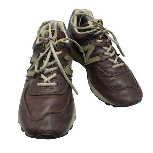 ニューバランス NEW BALANCE USA製 576 CORDOVAN コードバン チョコレート レザー メンズ