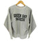 チャンピオン Champion 90S メキシコ製 REVERSE WEAVE フロント2段プリント スウェット トレーナー メンズ import:L
