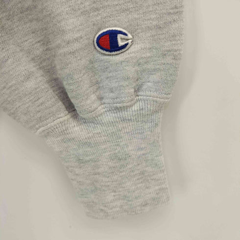 チャンピオン Champion 90S メキシコ製 REVERSE WEAVE フロント2段プリント スウェット トレーナー メンズ import:L