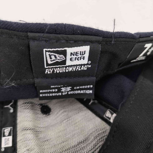ニューエラ NEW ERA アメリカ製 フロントロゴ刺繍 6パネル ベースボールキャップ メンズ 7 3/4