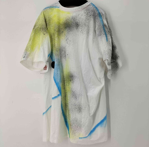 HOUSE OF VERY ISLANDS 24ss RAPHAEL white hand painting import メンズ L