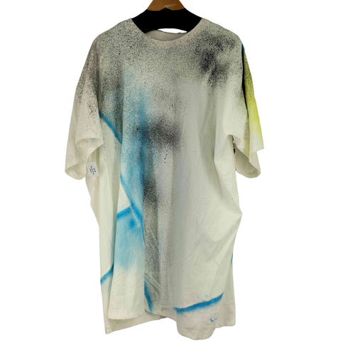 HOUSE OF VERY ISLANDS 24ss RAPHAEL white hand painting import メンズ L