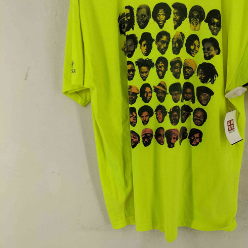 NOSSA USA製 フェイスプリント クルーネックTシャツ メンズ import:XL