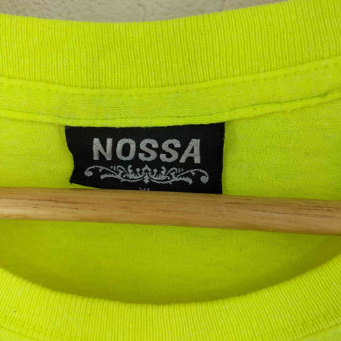 NOSSA USA製 フェイスプリント クルーネックTシャツ メンズ import:XL