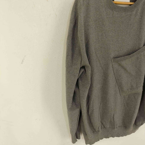 CORDERA COTTON POCKET SWEATER GREY import メンズ OS