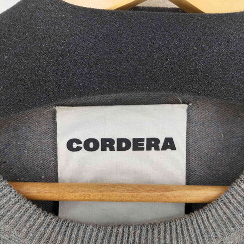 CORDERA COTTON POCKET SWEATER GREY import メンズ OS