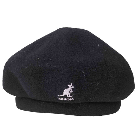 カンゴール KANGOL WOOL JAX BERET ロゴ刺繍ベレー帽 メンズ L