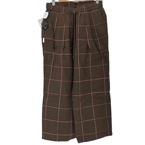 S.F.C WIDE PANTS CHECK domestic メンズ L