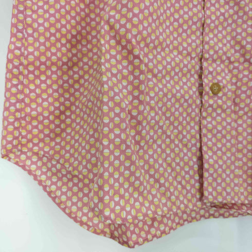 パトリックコックス PATRICK COX 総柄 S/S コットン シャツ メンズ import:L