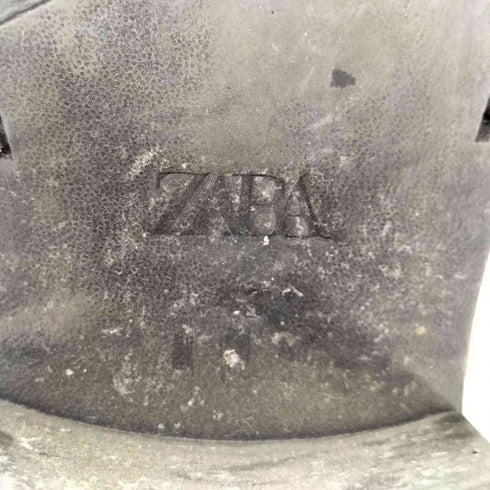 ザラ ZARA サイドゴア レザーヒールブーツ メンズ 43