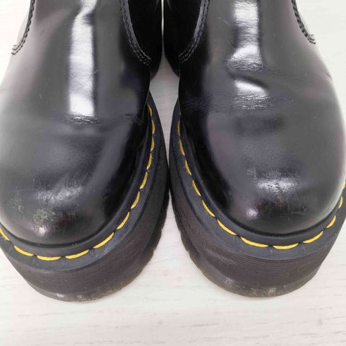 ドクターマーチン Dr.Martens 2976 Max Black Buttero サイドジップ チェルシーブーツ レディース EUR:37