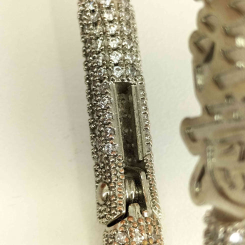 ブラックアイパッチ Black Eye Patch 23SS 取扱注意 ラインストーン カラビナ HANDLE WITH CARE RHINESTONE CARABINER メンズ