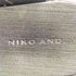 ニコアンド niko and... クロステープ 厚底 サンダル メンズ M