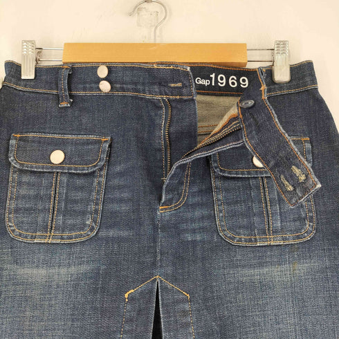 ギャップ Gap デニムブッシュスカート レディース M