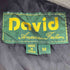 DAVID レザーアーガイルベスト メンズ M