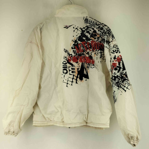 リーボック Reebok 90s グラフィック ナイロンジップアップジャケット メンズ JPN:M