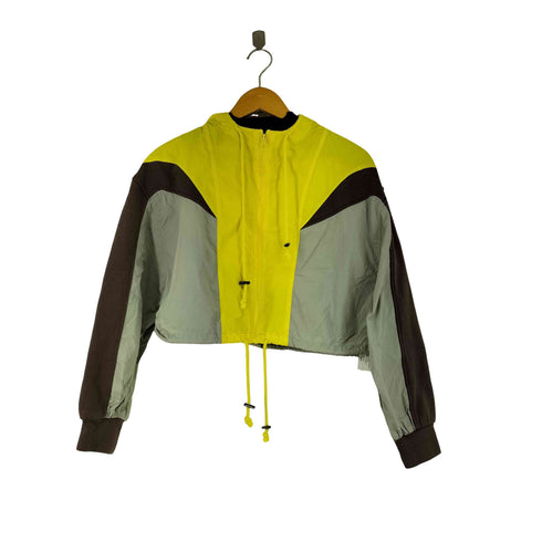ザラ ZARA Sweatshirt color block レディース JPN:S
