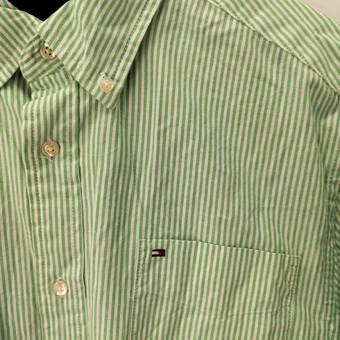 トミーヒルフィガー TOMMY HILFIGER CLASSIC FIT ボタンダウンシャツ メンズ import:XL