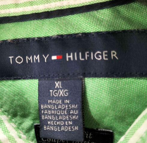 トミーヒルフィガー TOMMY HILFIGER CLASSIC FIT ボタンダウンシャツ メンズ import:XL