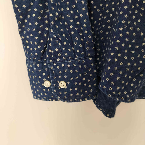 トミーヒルフィガー TOMMY HILFIGER NEW YORK FIT 総柄ボタンダウンシャツ メンズ import:XL