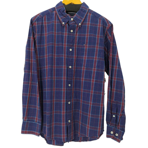 トミーヒルフィガー TOMMY HILFIGER CLASSIC FIT ボタンダウンシャツ メンズ import:XL