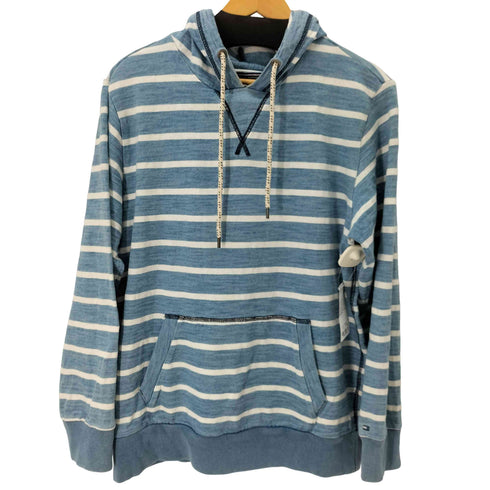 トミーヒルフィガー TOMMY HILFIGER Vintage Fit ボーダーパーカー メンズ import:XL