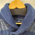 トミーヒルフィガー TOMMY HILFIGER ショールカラー ケーブルニットセーター メンズ import:L