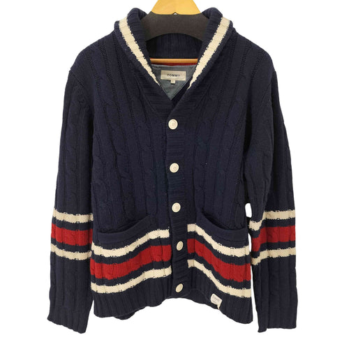 トミー TOMMY ショールカラー ニットカーディガン メンズ import:L
