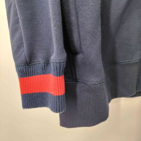 トミーヒルフィガー TOMMY HILFIGER 異素材切替 ジップアップブルゾン メンズ import:XL