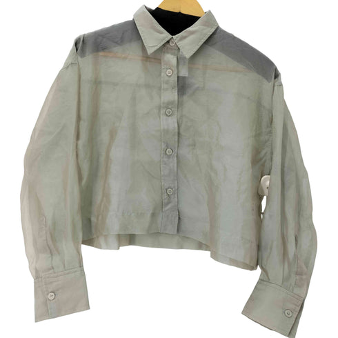 ジーナシス JEANASIS シャンブレーシアーシャツ レディース JPN:M