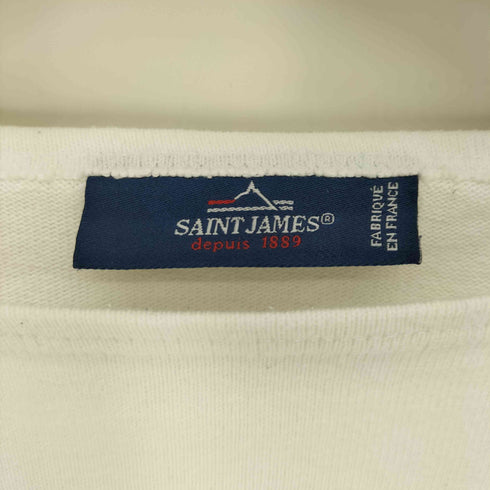 セントジェームス SAINT JAMES フランス製 コットン ボートネック カットソー バスクシャツ レディース 4