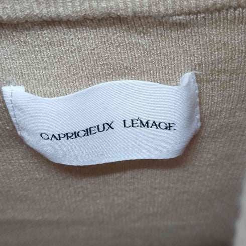 カプリシュレマージュ CAPRICIEUX LEMAGE オフショル スクエアニット レディース FREE