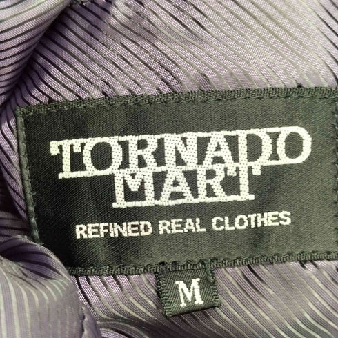トルネードマート TORNADO MART ラムレザー ショート ステンカラー コート メンズ JPN:M