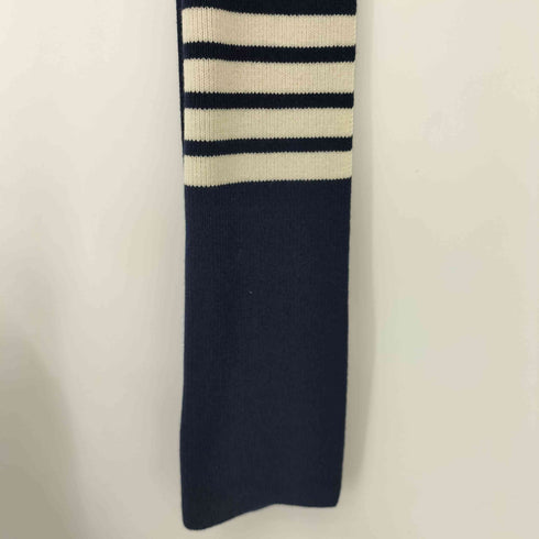 トムブラウン THOM BROWNE 4 Bar Stripe Cashmere Lip Muffler メンズ O/S