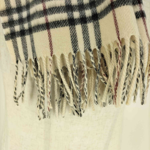 バーバリー BURBERRY VINTAGE CHECK TO SOLID CASHMERE SCARF ヴィンテージ チェック ノバ チェック カシミヤ スカーフ マフラー メンズ