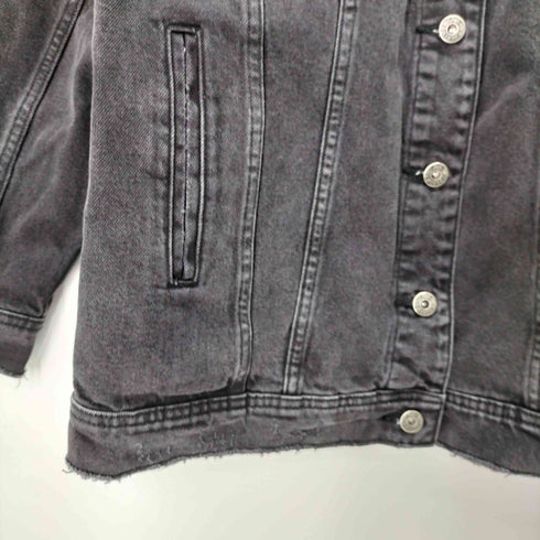 ザラ ZARA OVERSIZED DENIM JACKET レディース import:S