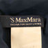 エスマックスマーラ S Max Mara ブルガリア製 コットンポリ ノースリーブ ミニワンピ レディース EUR:42