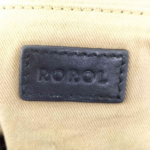 ROROL レザーミニ巾着トート レディース