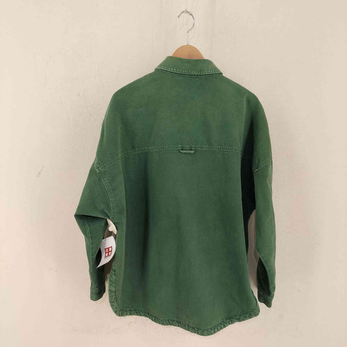 ザラ ZARA オーバーサイズ デニムシャツ レディース import:M