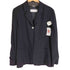 マックスマーラ MAX MARA イタリア製 白タグ ストレッチ 1B テーラードジャケット レディース EUR:42