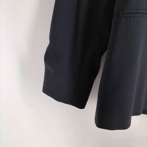 マックスマーラ MAX MARA イタリア製 白タグ ストレッチ 1B テーラードジャケット レディース EUR:42