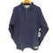エディーバウアー Eddie Bauer 90-00S 白タグ 台湾製 ハーフジップ L/S ポロシャツ メンズ import:S