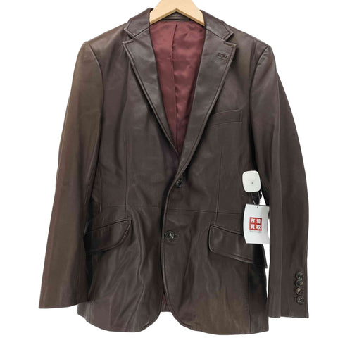 レセンシーオブマインアバハウス RECENCY OF MINE ABAHOUSE ラムレザー 羊革 2B テーラード ジャケット メンズ JPN:44