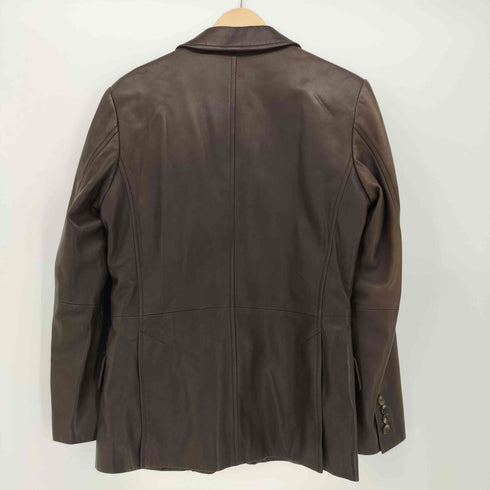 レセンシーオブマインアバハウス RECENCY OF MINE ABAHOUSE ラムレザー 羊革 2B テーラード ジャケット メンズ JPN:44